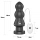 задній Масажер черный King Sized Vibrating Anal Rigger 7.8