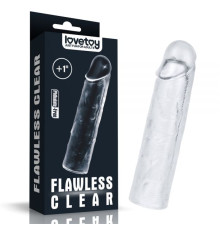 Прозрачная удлиняющая насадка на  Flawless Clear Penis Sleeve плюс 3см