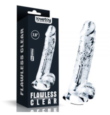 Безупречный прозрачный масажер Flawless Clear Dildo