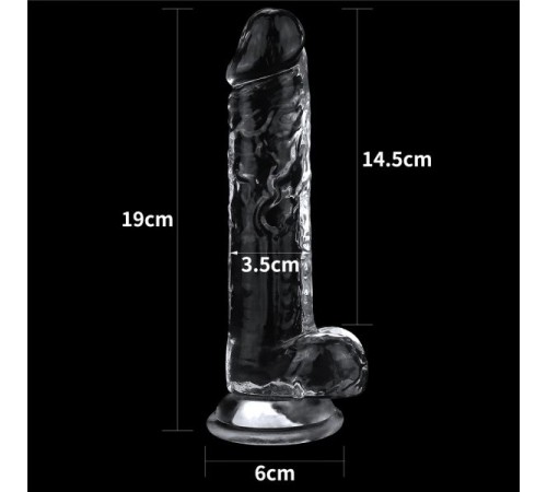 Безупречный прозрачный масажер Flawless Clear Dildo