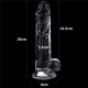 Безупречный прозрачный масажер Flawless Clear Dildo