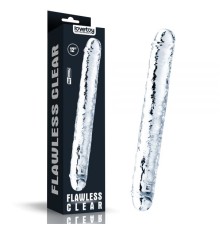 Безупречный прозрачный двойной масажер Flawless Clear Double Dildo