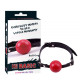 Кляп с твердым шариком Hi Basic Red Ball Gag