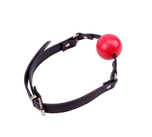 Кляп с твердым шариком Hi Basic Red Ball Gag