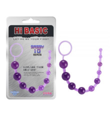 Фиолетовые особисті бусы Sassy Anal Beads