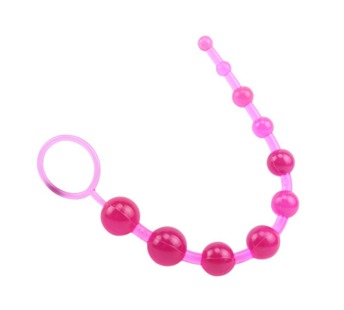 Особисті бусы на связке розовые Sassy Anal Beads