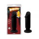 особиста черная пробка с головкой Evil Dildo Plug Large