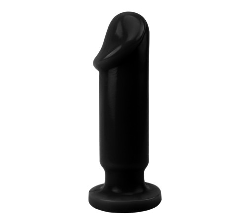 особиста черная пробка с головкой Evil Dildo Plug Large