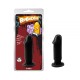 особиста пробка черная с головкой Evil Dildo Plug Medium