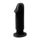 особиста пробка черная с головкой Evil Dildo Plug Medium