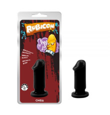 особиста пробка черная с головкой Evil Dildo Plug Small