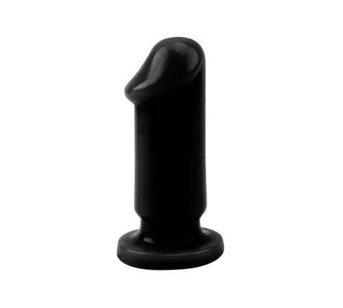 особиста пробка черная с головкой Evil Dildo Plug Small