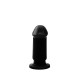 особиста пробка черная с головкой Evil Dildo Plug Small