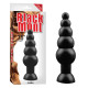 особистий стимулятор пирамидка Black Mont Large Anal Bead