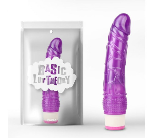 Фиолетовый гелевый мультискоростной вибратор Wild Penetrator