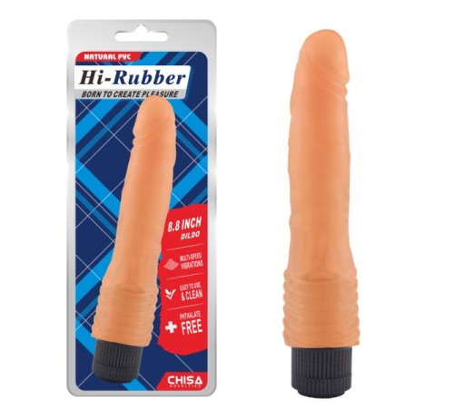 Телесный мультискоростной масажер 8.8 Inch Dildo