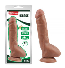 Смуглый масажер на присоске Fashion Dude 9.9 Inch Cock