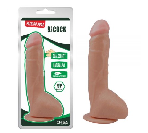 Телесный масажер на присоске Fashion Dude 9.9 Inch Cock