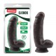 Коричневый масажер на присоске Fashion Dude 6.9 Inch Cock