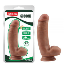 Латинский масажер на присоске Fashion Dude 6.9 Inch Cock