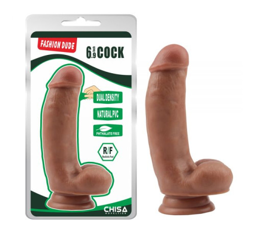 Латинский масажер на присоске Fashion Dude 6.9 Inch Cock