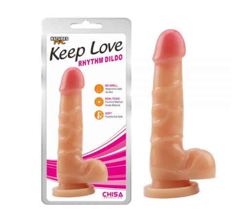 Фаллоимитатор на присоске Keep Love Rhythm Dildo