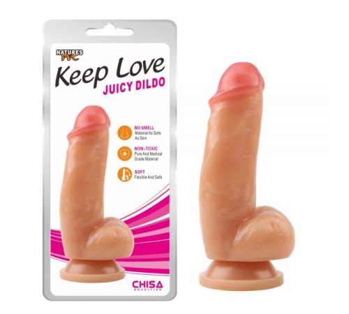 Фаллоимитатор на присоске Keep Love Juicy Dildo