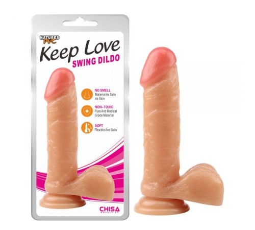 Фаллоимитатор на присоске Keep Love Swing Dildo