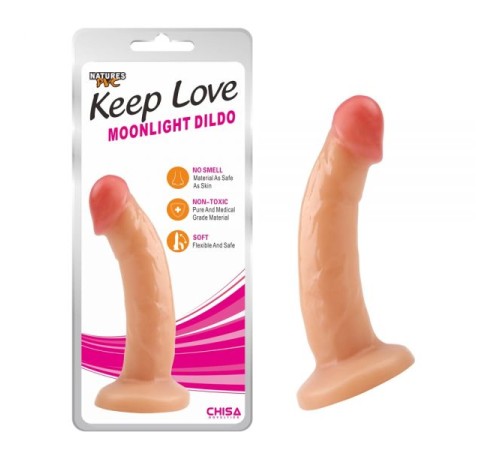 Фаллоимитатор на присоске Keep Love Moonlight Dildo