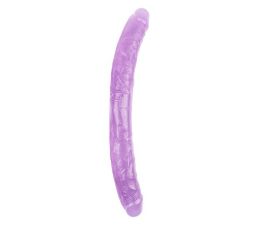 Фиолетовый двухсторонний масажер 18 Inch Dildo