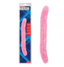 Розовый двухсторонний масажер 12.8 Inch Dildo