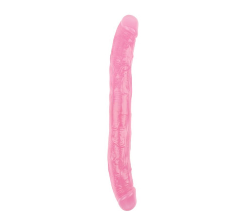 Розовый двухсторонний масажер 12.8 Inch Dildo