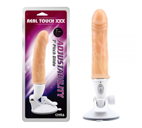 Телесный масажер на присоске Adjustability-Pitch Dildo 7