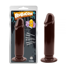 Задня пробка коричневая Evil Dildo Plug XL