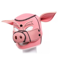 Neoprene pink pig hood