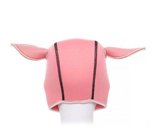 Neoprene pink pig hood