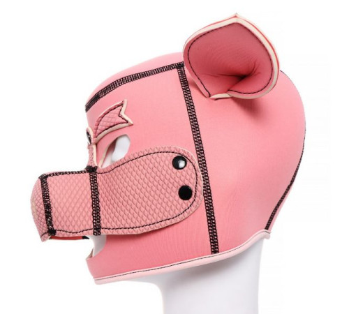 Neoprene pink pig hood