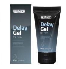 Средство для отсрочки задоволення CoolMann Delay Gel, 40мл