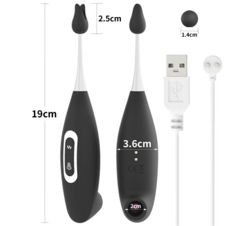 Перезаряжаемый вибратор для клитора IJOY Rechargeable Clit Pro Vibrator