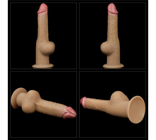 Двухслойный масажер Dual Layered Handle Cock 9.5