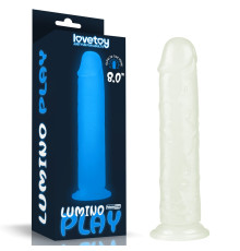 Светящийся масажер на присоске Lumino Play Dildo 8.0