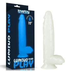 Светящийся масажер на присоске Lumino Play Dildo 10.0