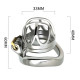 stainless steel chastity cage