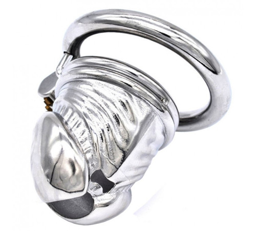 Stainless Steel Glans Shape Chastity Device