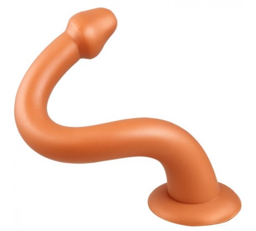 Фаллоимитатор гигант Golden Python Sucker Butt Plug XL