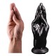 sucker simulation hand-shaped large expansion anal plug / vaginal plug