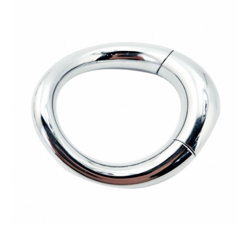 Металлическое кольцо на пенис Magnet Curved Penis Ring Large