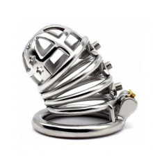 new stainless steel chastity cage