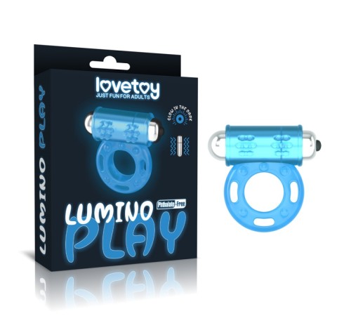 Вибрационное кольцо для пениса светящееся Lumino Play Vibrating Penis Ring