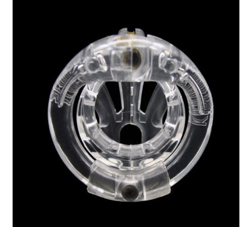 latest small model chastity device clear